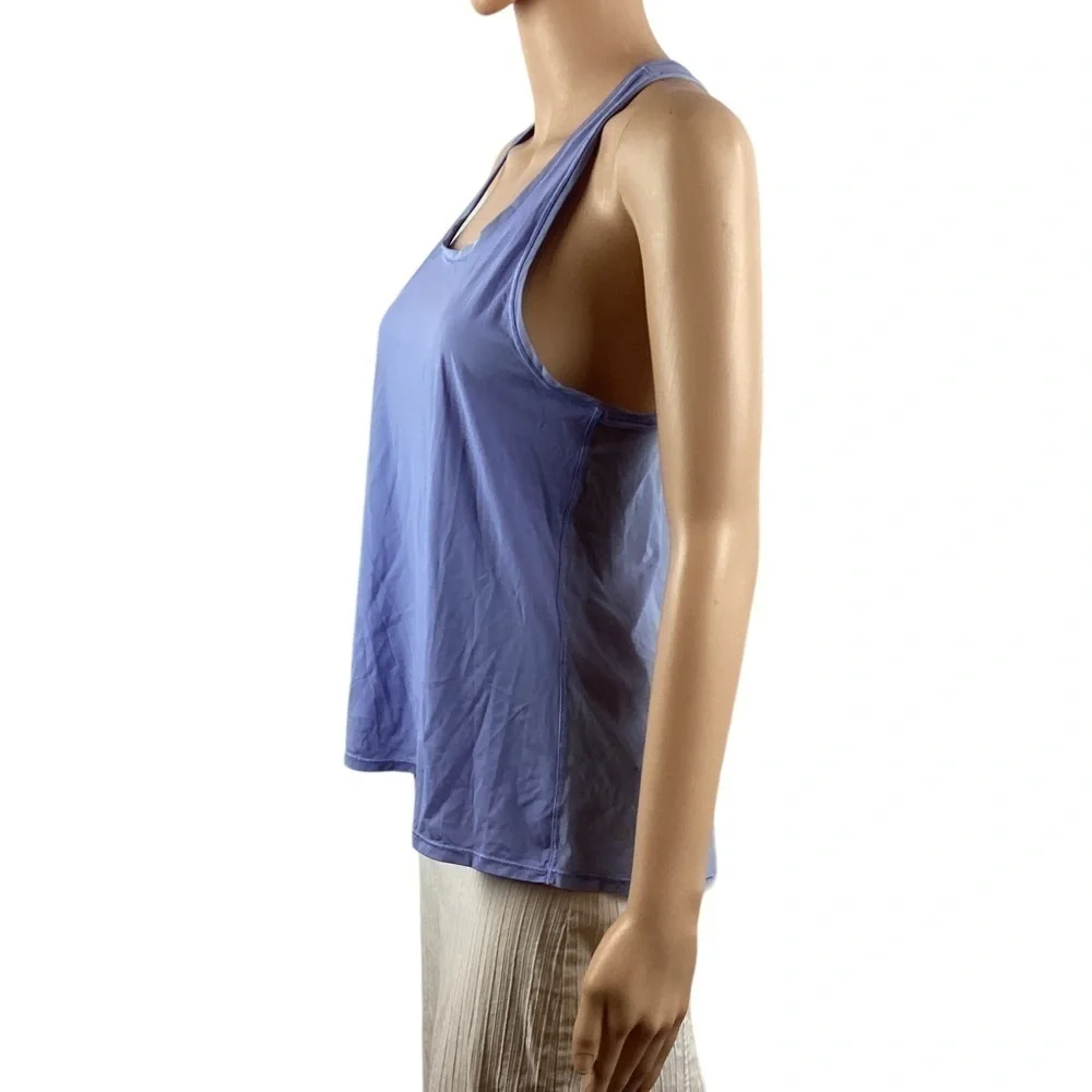 Lululemon Two with One Singlet Tank Top Hydrangea Blue Size 4